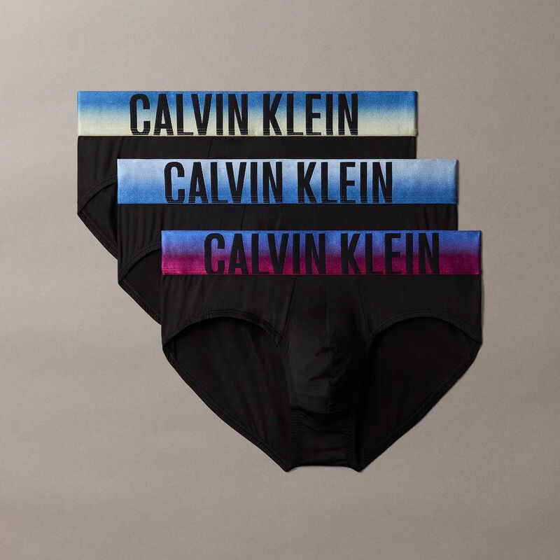 Calvin Klein Intense Power Microfiber Stretch Hip Briefs - 3 Pack image number 1
